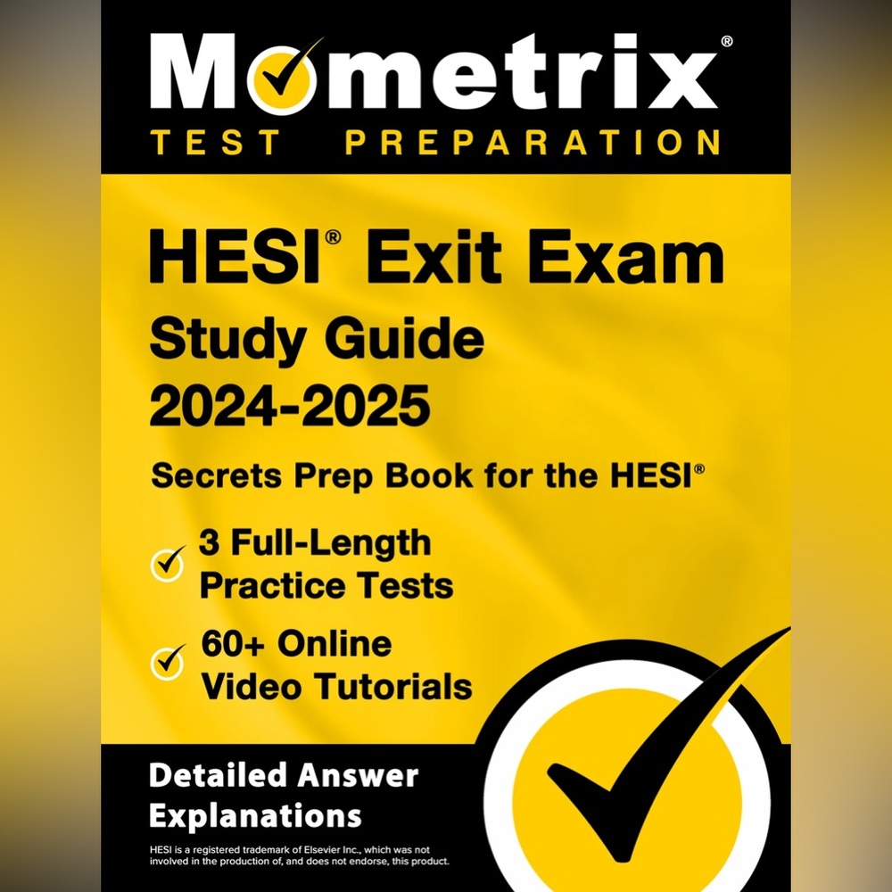 MOMETRIX 2024-2025 HESI EXIT STUDY GUIDE SECRETS PREP BOOK FOR HESI RN/PN/NCLEX